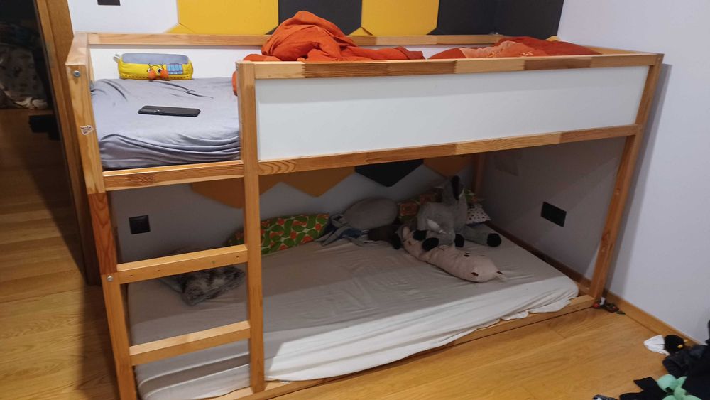 Łóżko piętrowe Ikea
