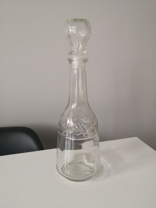 Karafka 0,5l 500ml szkło ZSRR epoka PRL.