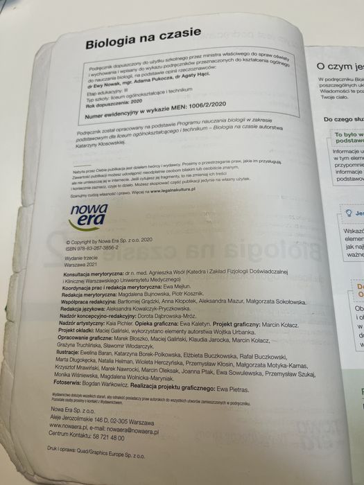 Biologia na czasie 2 zakres podstawowy