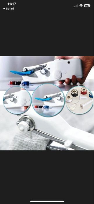 Ручна швейна машинка Handy Stitch White