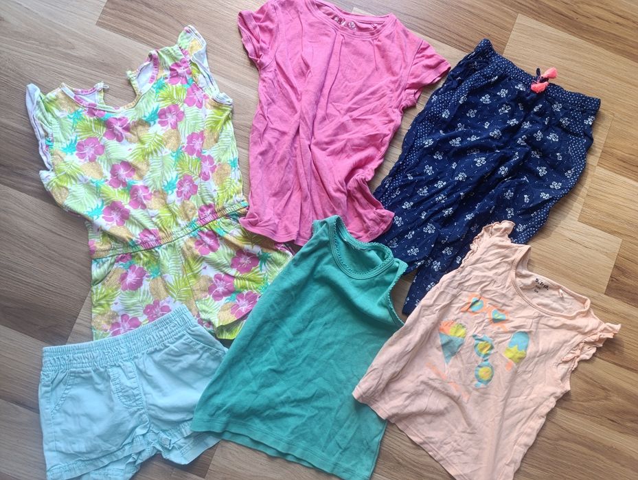 Ubrania dla dziewczynki rozmiar 98/104