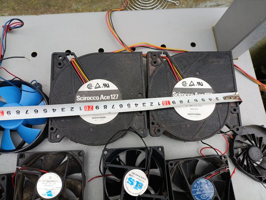Кулеры, вентиляторы охлаждения
