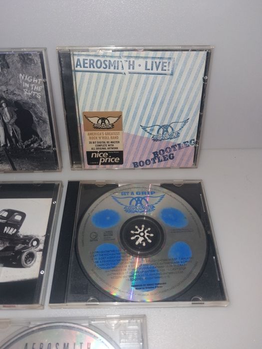 5 Antigos CDS de Música Aerosmith