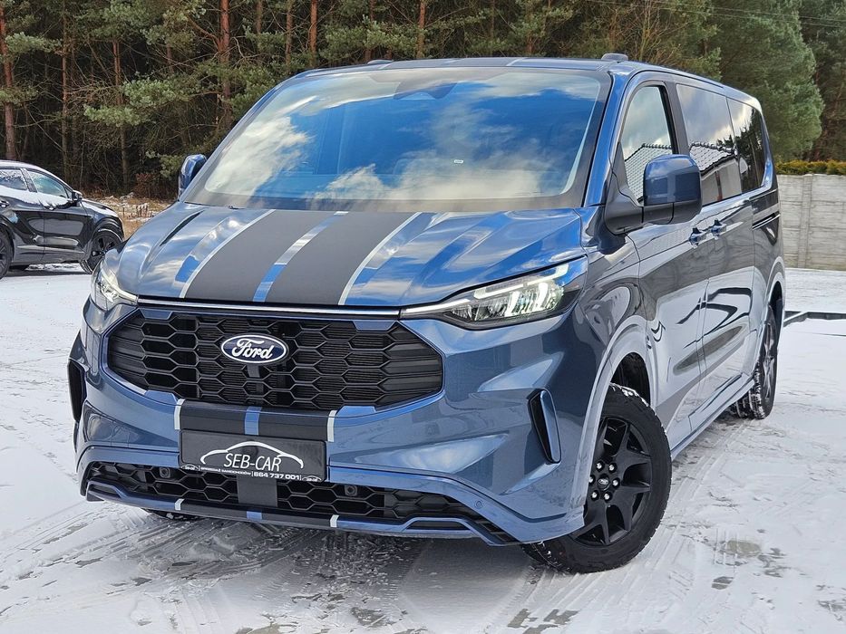 Ford Tourneo Custom SPORT L2 Long Panorama B&O Ambiente NOWY BEZ PRZEBIEGU Automat FV23%