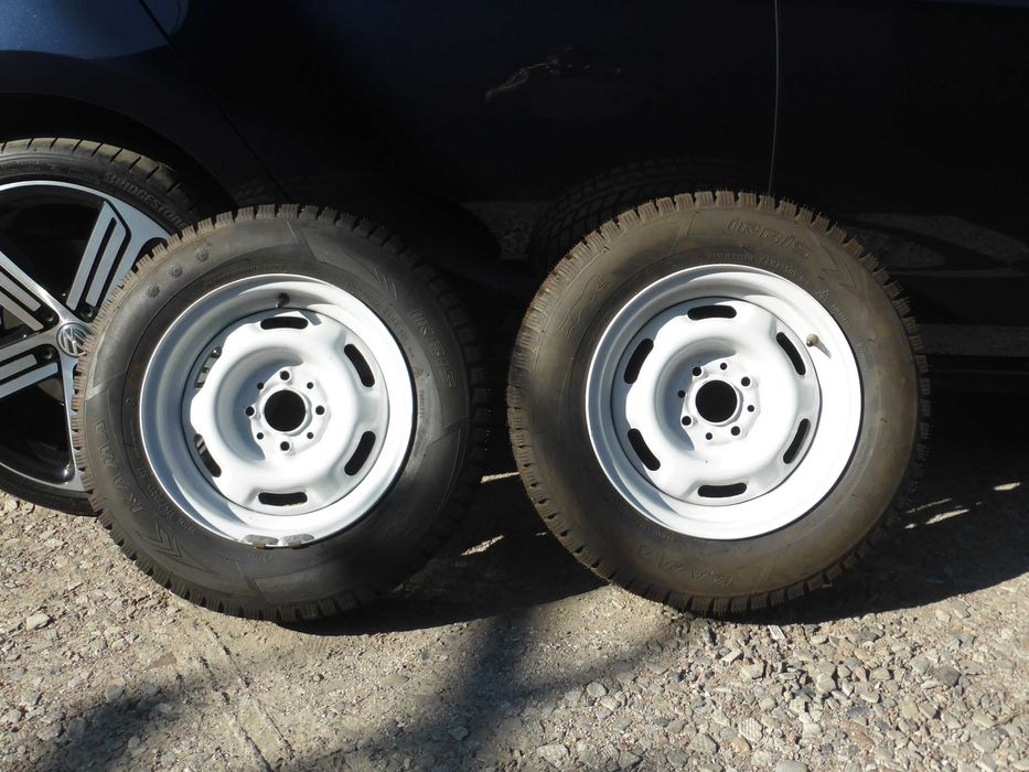 Шины зимние Kama 505 (под шип) 175/70 R13 + диски R13 PCD4x98