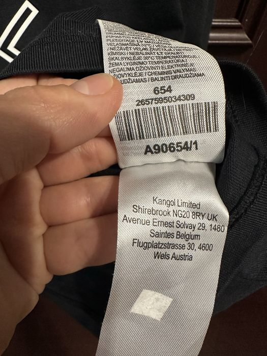 Футболка кроп топ Kangol, розмір XL