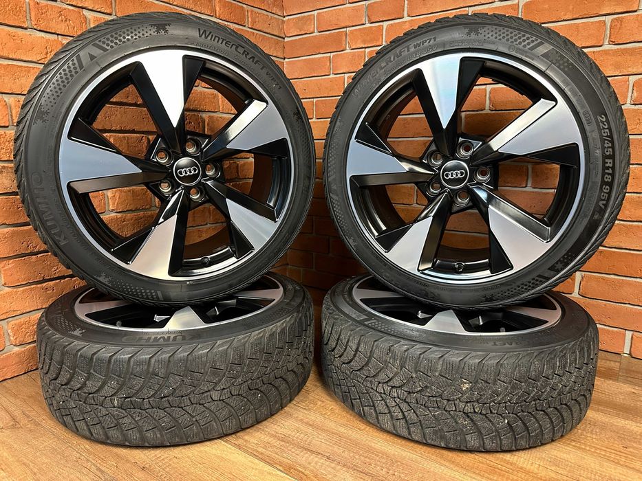 Koła Felgi 18 5x112 Audi A4 B8 B9 A6 C7 Oryginał Ładne ROTOR
