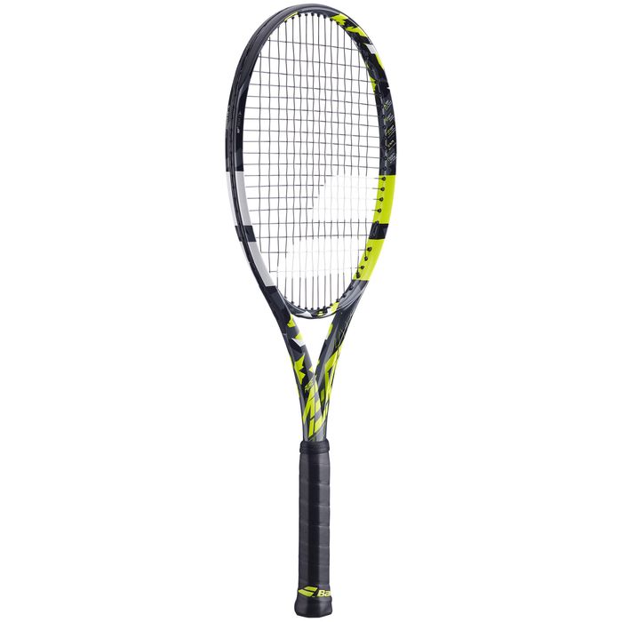 RAQUETE DE TÉNIS ADULTO - BABOLAT PURE AERO CINZA AMARELO 300g