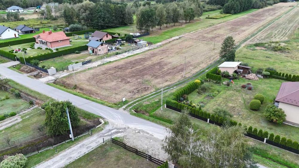 Cisza, las i przestrzeń  działka w Grzybowie k. Mielca