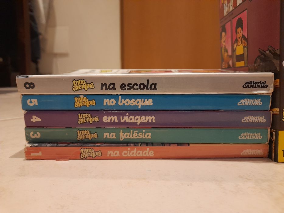 Livros "Uma Aventura"