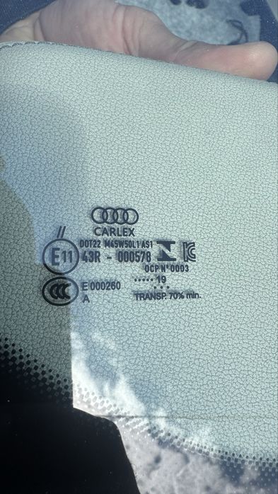 Лобове скло ауді е трон  під проекцію скло нічне ауді е-трон проекція