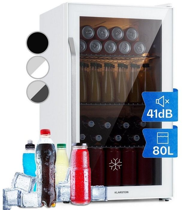 Холодильник для напоїв з Німеччини Klarstein Bersafe XXL 80 л 10039427