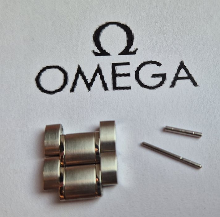 Ogniwa Omega bransoleta 17 mm szerokość , długość 7,7 mm !