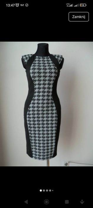 Sukienka wyszczuplające SX