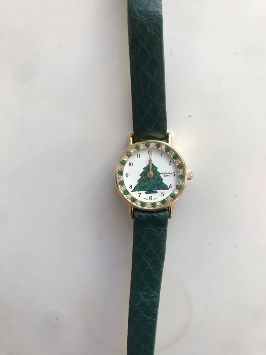 zegarek Infinity Quartz cyrkonie choinka dla dziewczynki