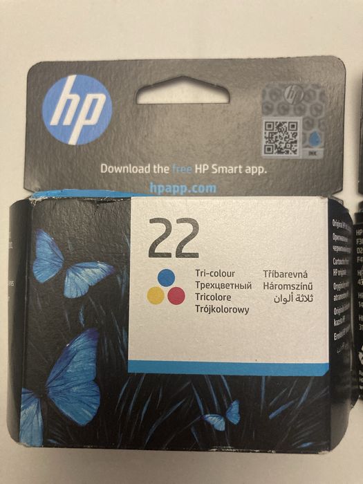 Zestaw tuszy hp oryginał nowe zapakowane 21 22