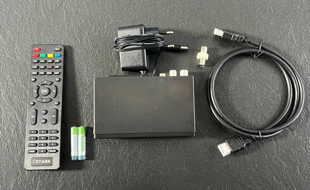 Ostark Euro T2 Dekoder Tuner Odbiornik naziemny DVB-T2 DVB-C Full HD