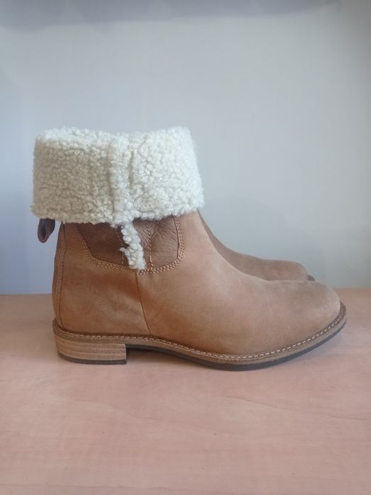 Черевики зимові шкіряні Ecco 37 р.