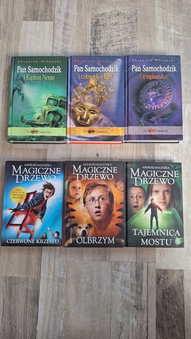 Zestaw książek: Pan Samochodzik + Magiczne Drzewo SUPER STAN