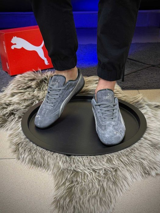 РОЗПРОДАЖ! Puma Speedcat Grey/White 41 42 43 44 45 пума