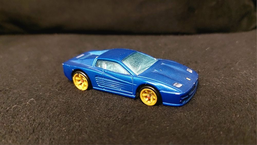 Hot Wheels Ferrari Racer F512M Niebieski