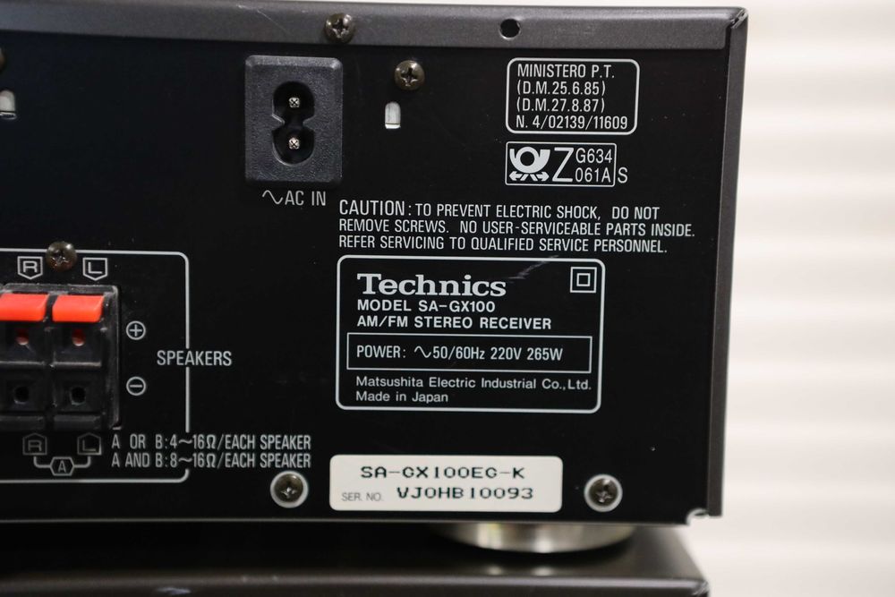 Techniks SA-GX100 + SL-PG460A + RS-B465 - Gotowe do pracy !