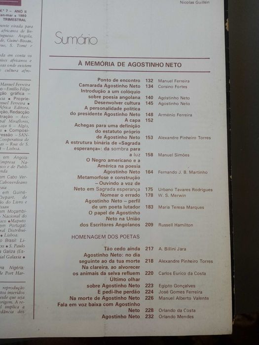 Revista África Literatura Arte e Cultura