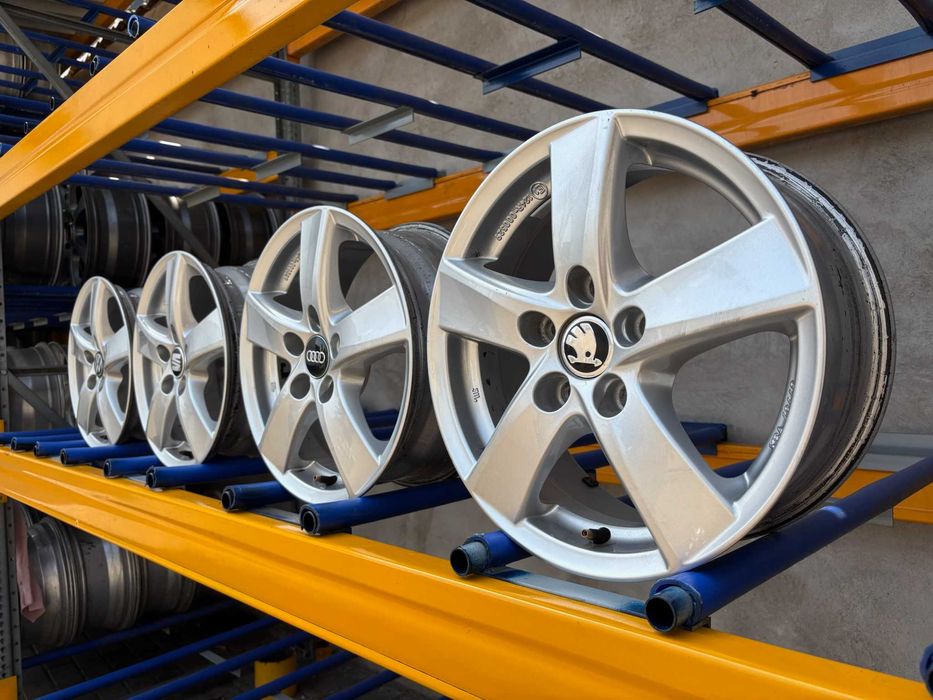 FELGI 15 VW Caddy Golf Seat Skoda Octavia Audi A3 5x112 6J ET43 #246