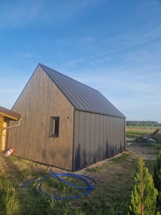 Domek w stanie deweloperskim.