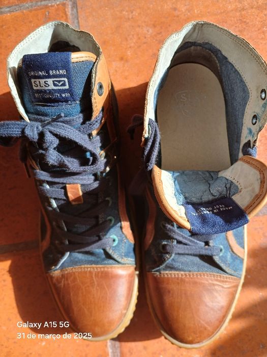 Botas marca SALSA Ganga e Pele nr 42