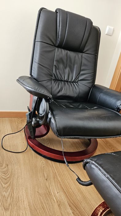 Cadeirão de massagem e aquecimento