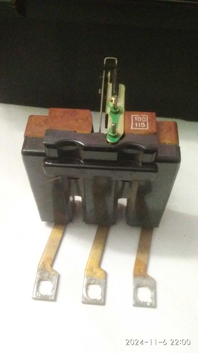 Автомат А3716БУЗ контакти Палец2х35