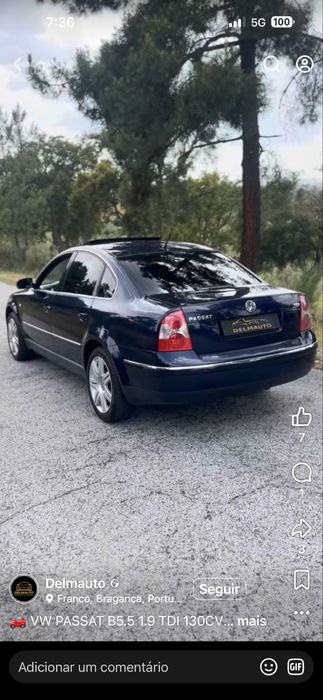 Vw pasat 1.9TDI, 130cv caiixa automatica com 259km