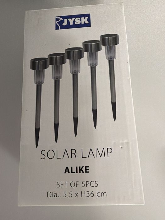 Lampy solarne Jysk