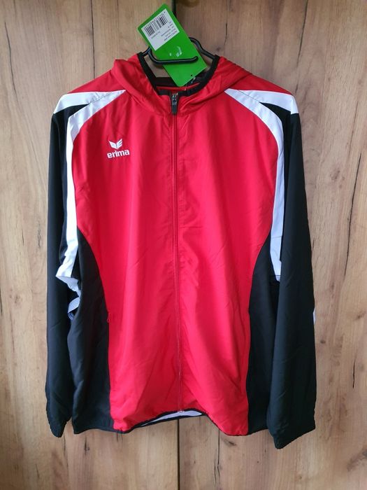 Bluza sportowa z kapturem męska Erima, rozmiar M, nowa z metką, kiesze