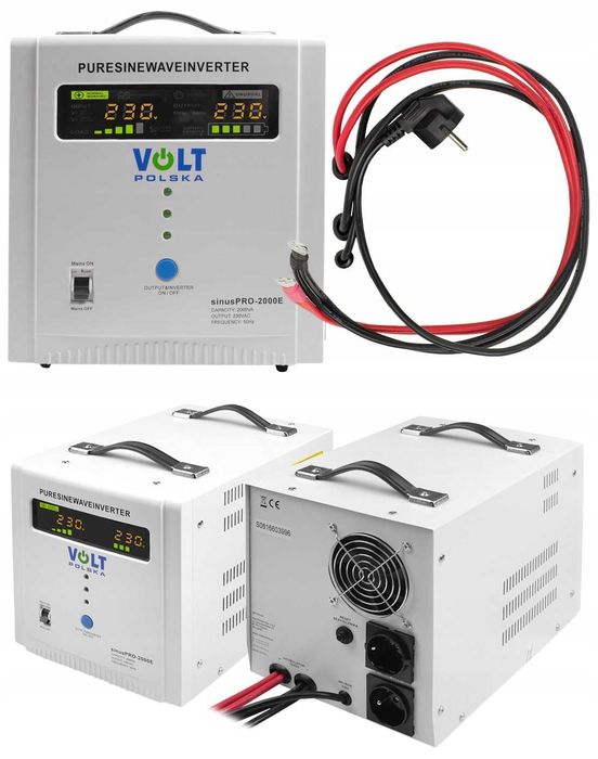Інвертор 2000W Volt Polska ДЖБ ИБП UPS Джерело безперебійного живлення