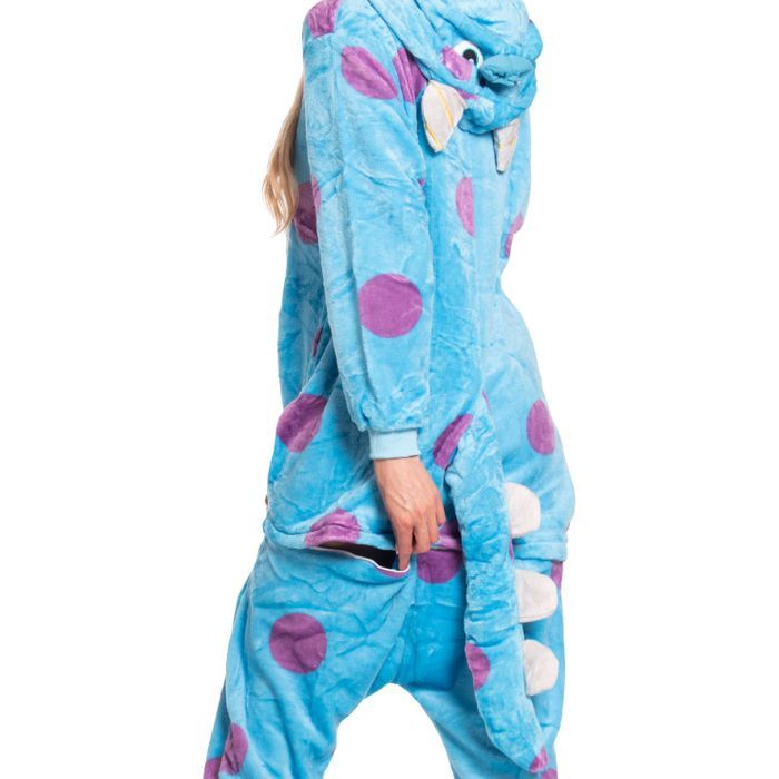 Piżama Damska Kombinezon Kigurumi Onesie Sulivan Niebieski 175-185 XL