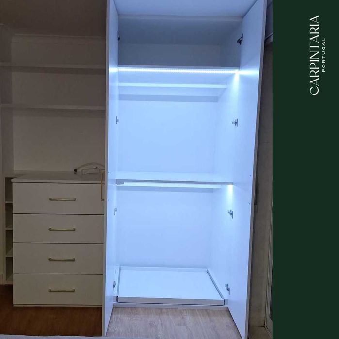 Roupeiro e closet por medida (por orçamento)