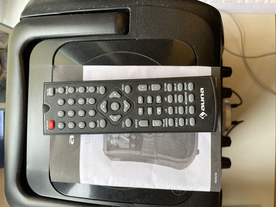 Karaoke System with Microphones, DVD, MP3, etc.64309662777345124