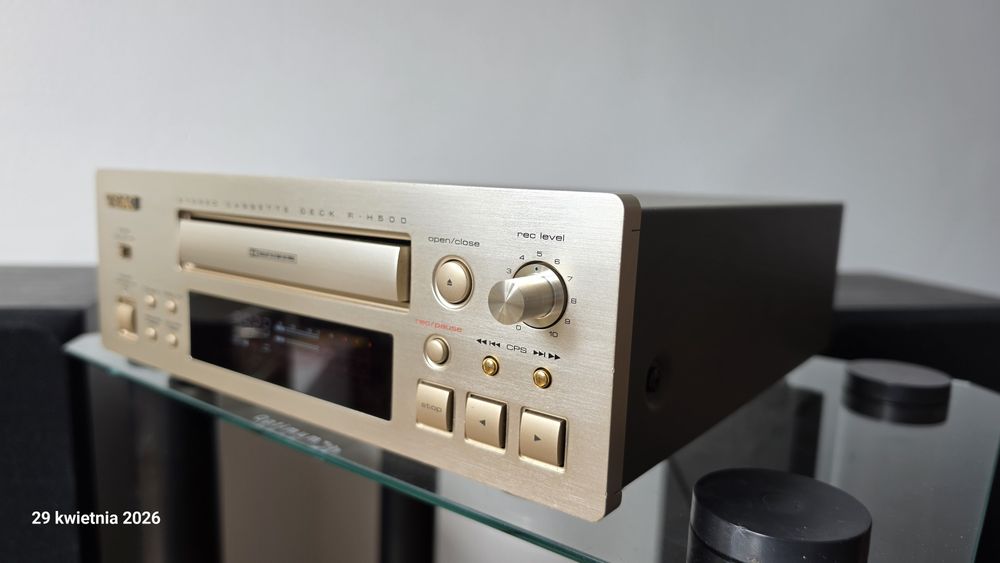 Deck  TEAC  R-H500  stan BDB 100% sprawny 
Magnetofon RD H500 C,CD PD H500C,