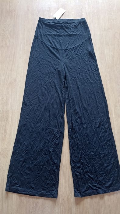 Nowe spodnie ciążowe dresowe szerokie nogawki Anna Field rozmiar L