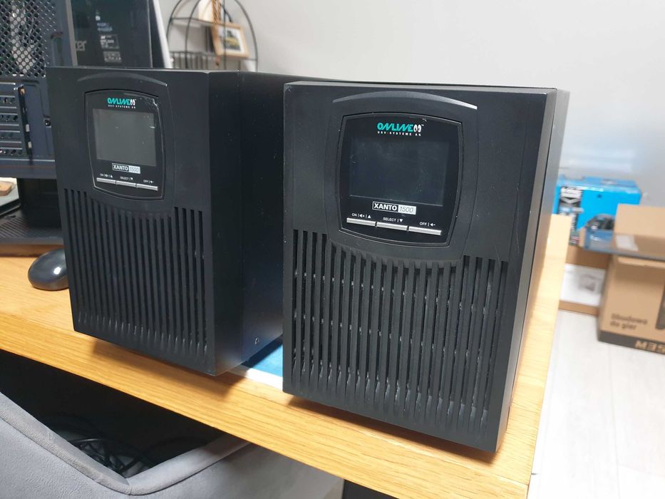 zasilacz UPS ONLINE USV Systeme XANTO 1500 W 4 x gniazdo sieciowe