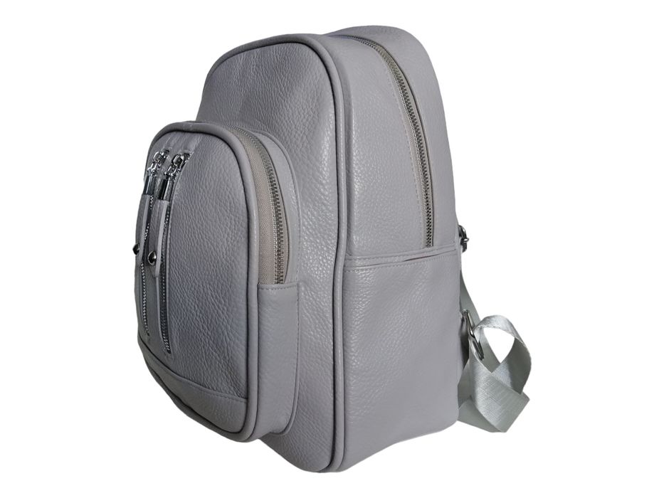 Miejski Modny Plecak Damski, Torebka Damska, Szary