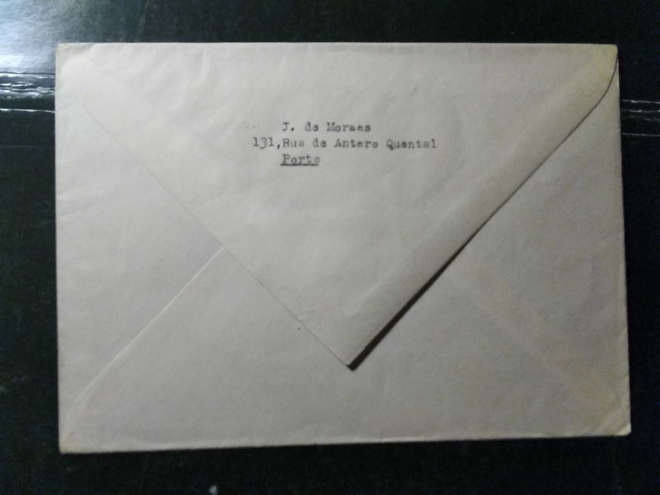 1957 FDC Almeida Garrett