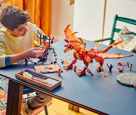 Lego Ninjago Першодракон руху Перводракон движения Лего Ніндзяго 71822