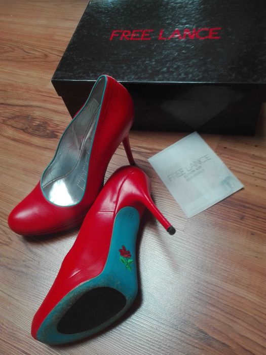 Free Lance Paris, buty na wysokim obcasie, r. 38