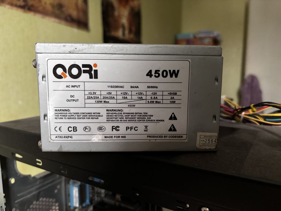 Продам ПК для роботи або на запчастини.