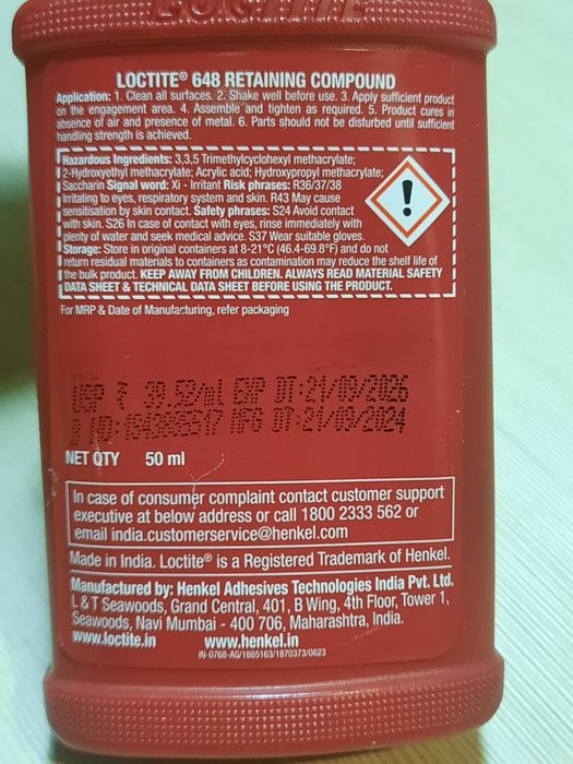 Продам loctite 648