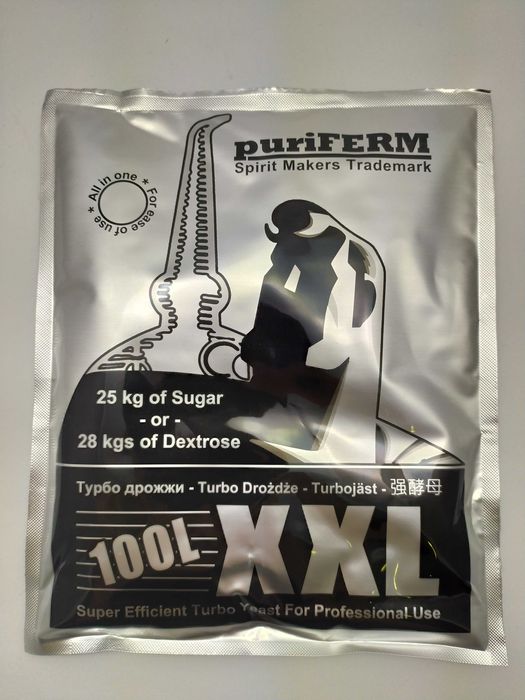 Drożdże gorzelnicze PuriFerm XXL Turbo na 100L