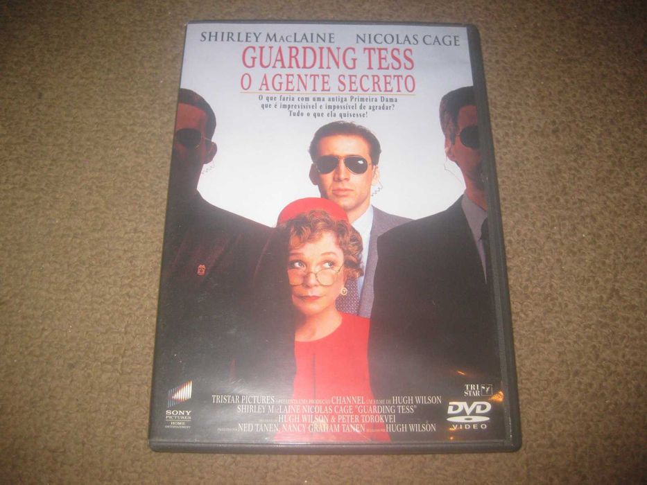 DVD "Guarding Tess- O Agente Secreto" com Nicolas Cage/Raro!